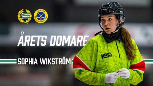 Sophia Wikström – Årets domare dam
